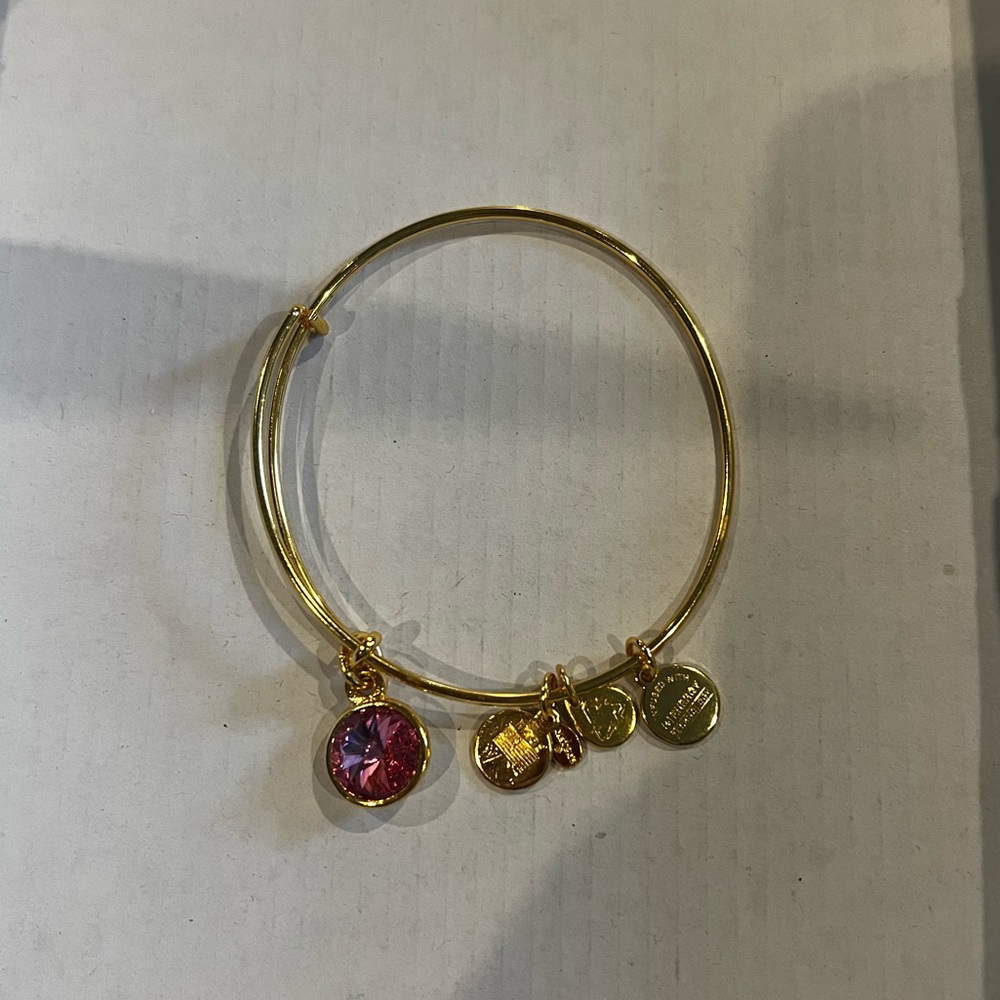 Alex and Ani October Birthstone Bangle Bracelet